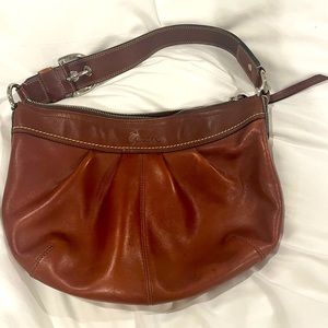 Coach Leather Shoulder Bag